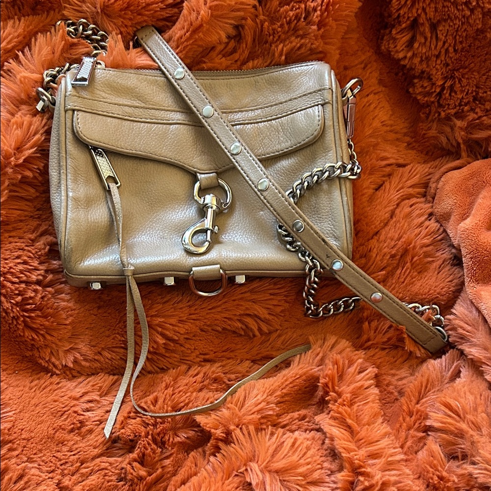 Rebecca Minkoff Brown Leather Crossbody Bag